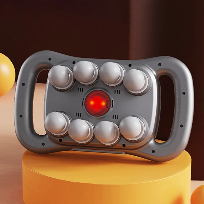 перкуссионный массажер с 8 головками