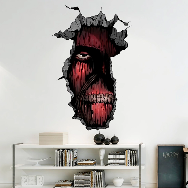 наклейка титан