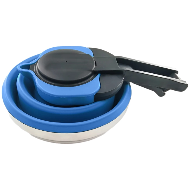 туристический силиконовый чайник