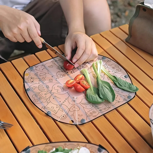 складная тарелка