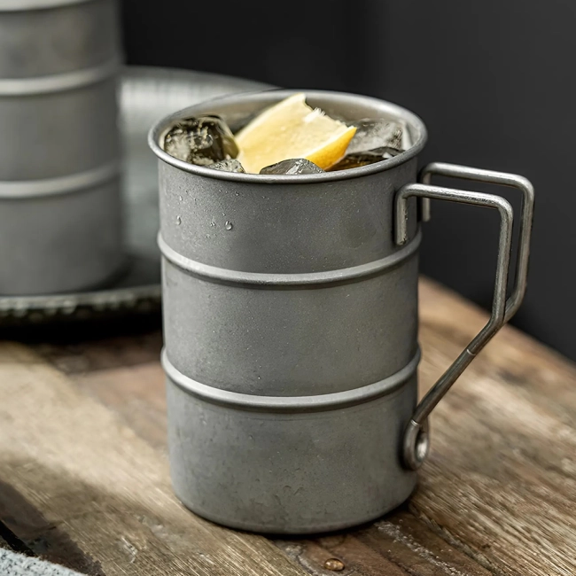 кружка в виде бочки