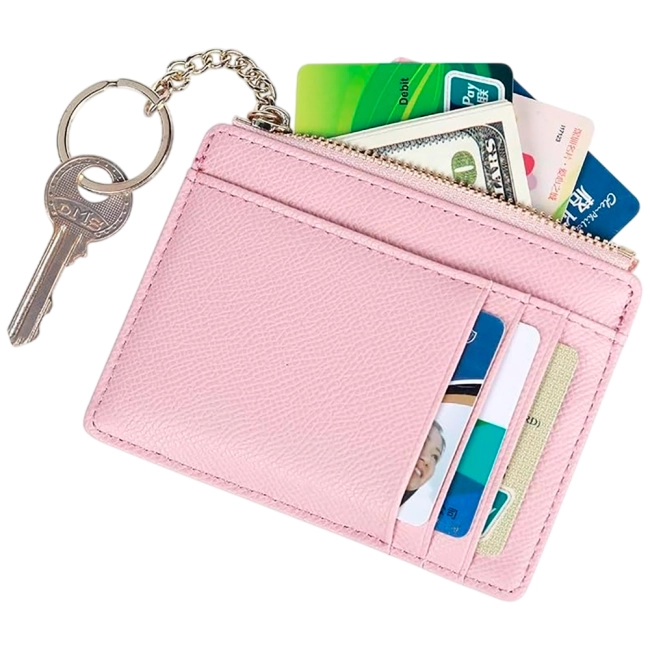 женский кошелек с молнией