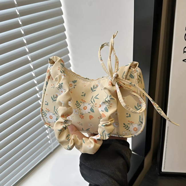 жіноча сумка з квітами