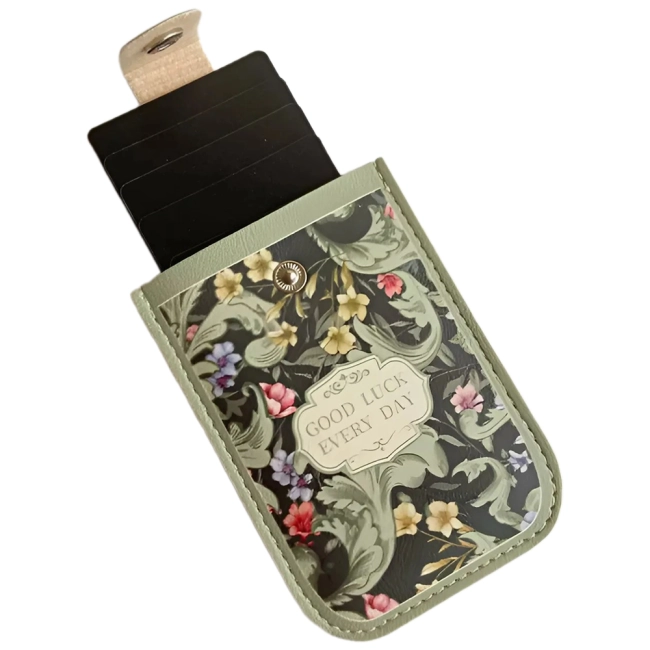 картхолдер с цветами