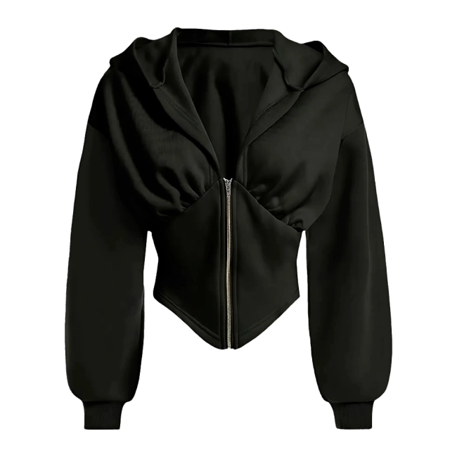 женская толстовка на молнии