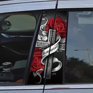 наклейка на центральные стойки