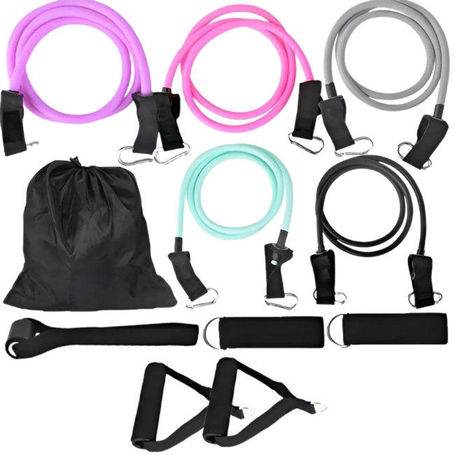 набор универсальных трубчатых эспандеров