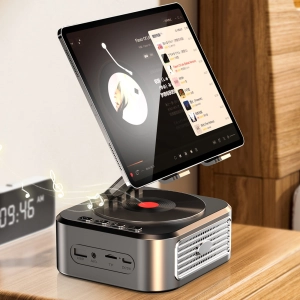 Підставка для планшета з обертанням на 360° та Bluetooth-динаміком Підставка для планшета з обертанням на 360