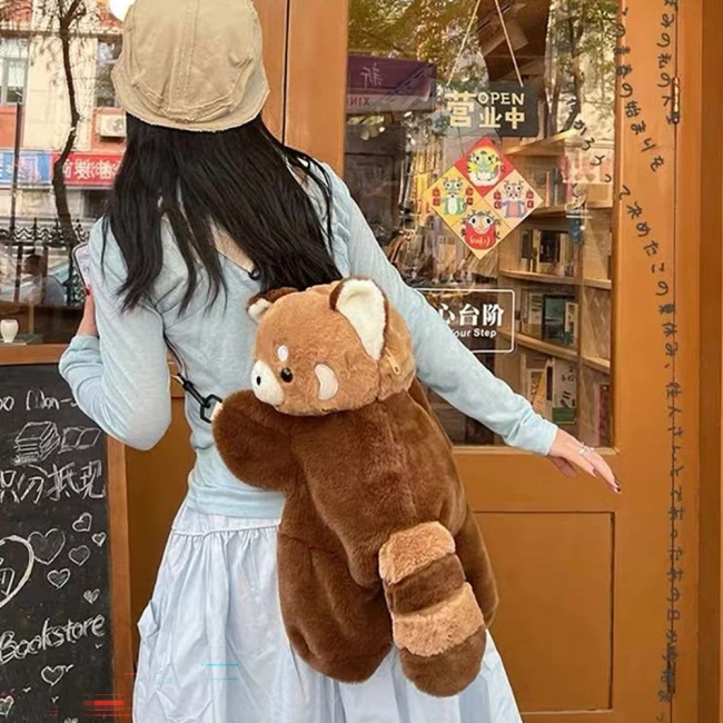 сумка червона панда