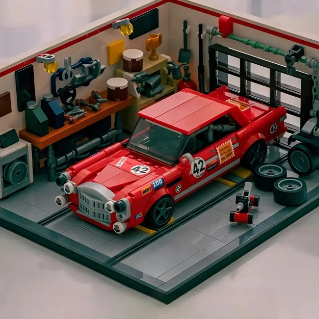 конструктор Mercedes 300SL