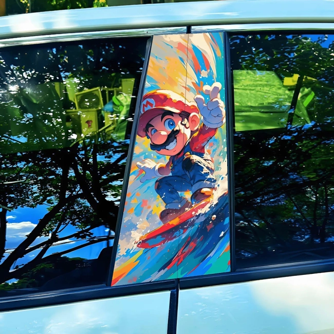 Наклейки на стойки автомобиля