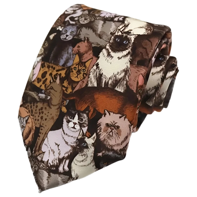 краватка з котами