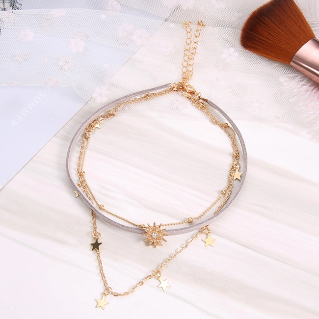 женское ожерелье 3 в 1