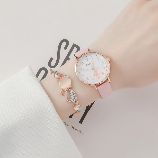 подарочные наручные часы с браслетом