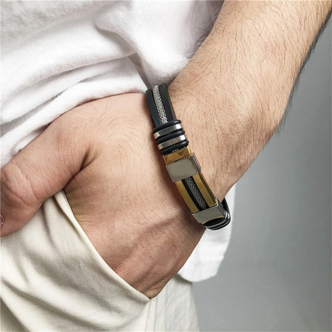 подарочный набор наручные часы и 2 браслета