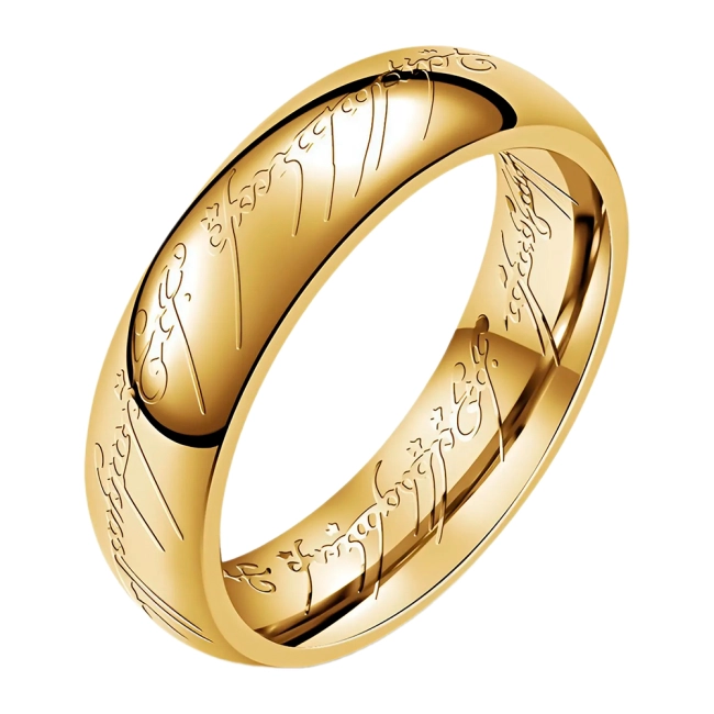 кольцо с надписью мужчине
