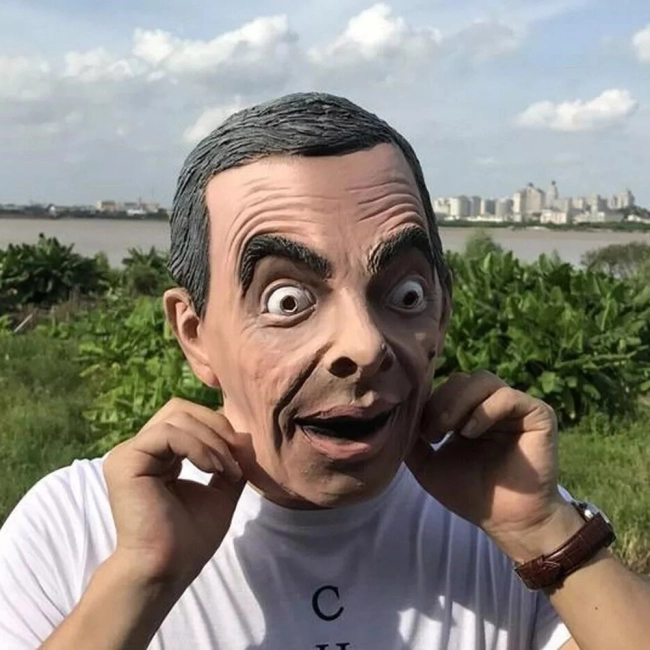 реалистичная мужская маска