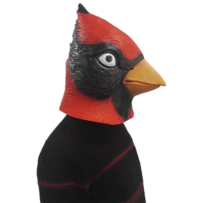 маска с птицей