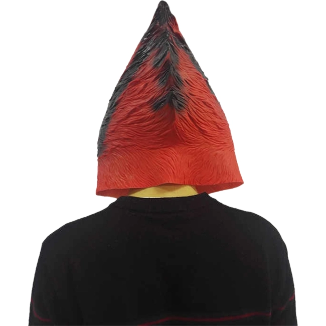 маска голова птицы