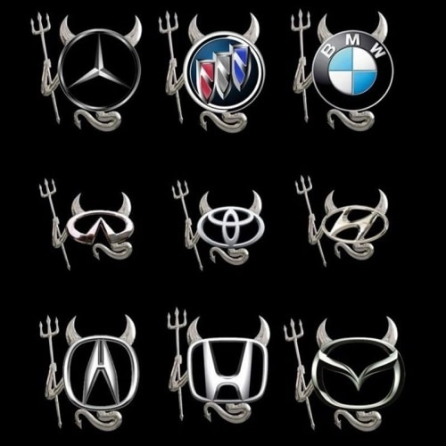 наклейка для авто логотипа