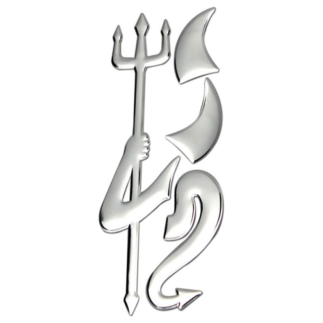 наклейка на машину Чертёнок