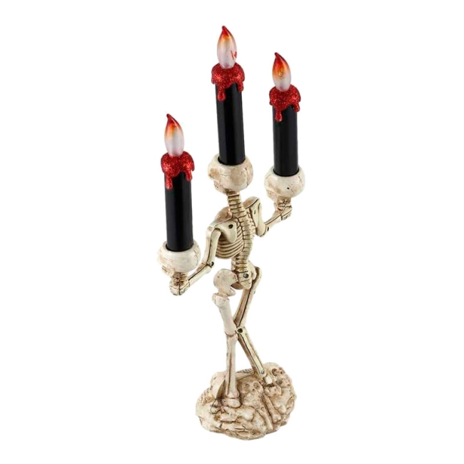 канделябр зі світлодіодними свічками