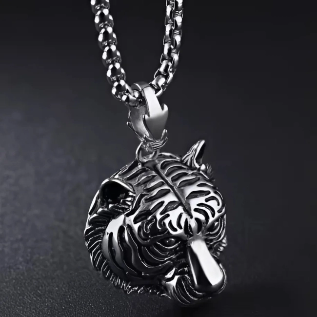 кулон тигр на ланцюжку