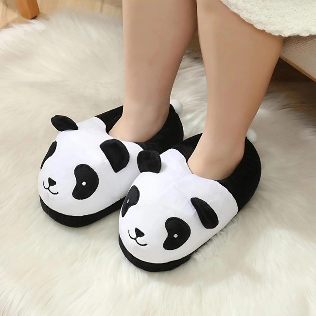 домашние тапочки панды