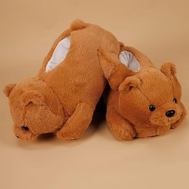 плюшевые тапки