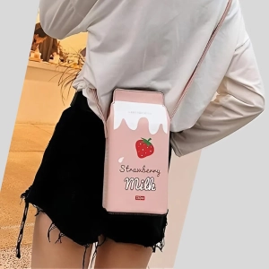 Плечевая сумка Пакет молока сумка пакет молока