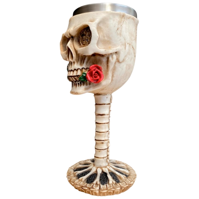 бокал в виде черепа