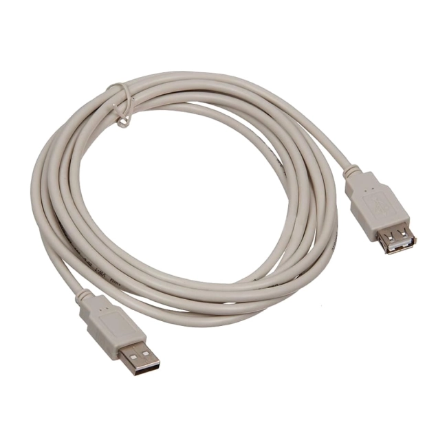 кабель usb 2.0 am-af удлинитель 3м