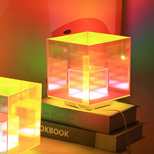 3D светильник Куб