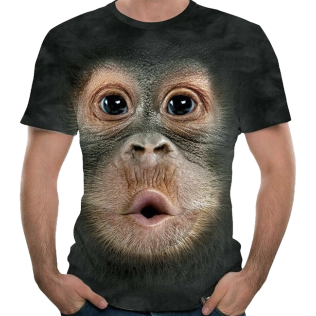 чоловіча футболка з принтом