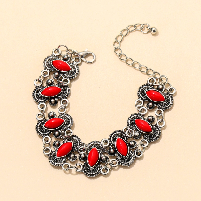 женский браслет капля