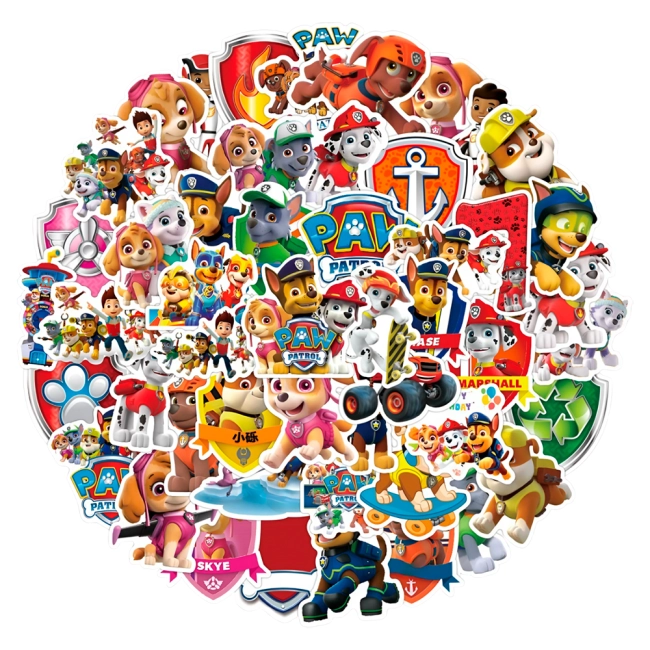 наклейки Щенячий Патруль