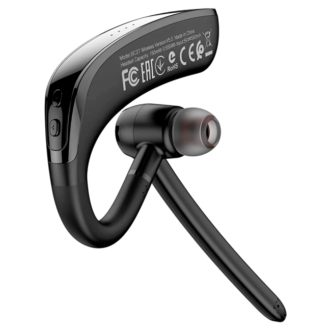 Bluetooth навушник з індикатором заряду