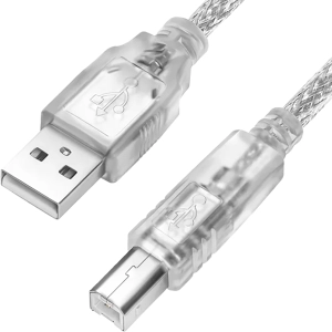 Кабель USB 2.0 AM BM 1.8м для подключения к компьютеру принтеров кабель usb 2.0 am bm 1.8м