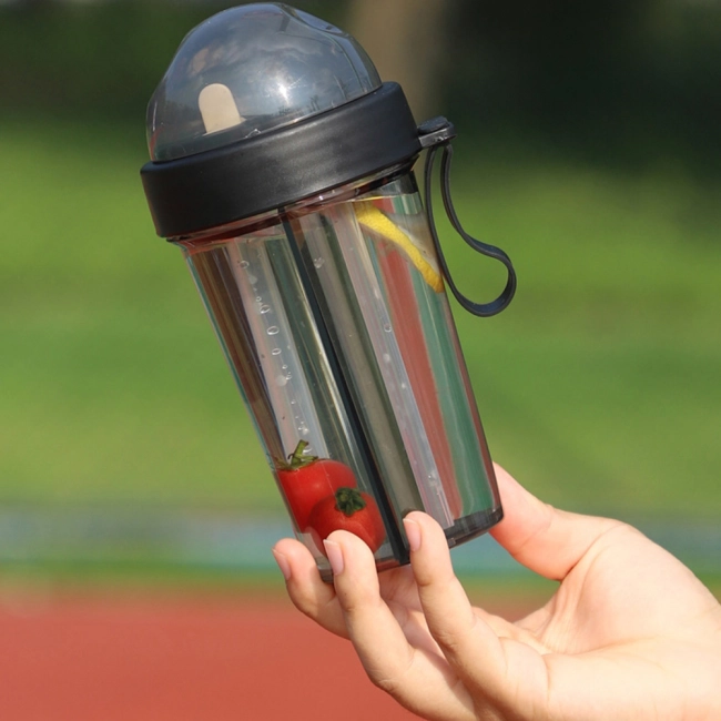 пляшка для води з двома відсіками