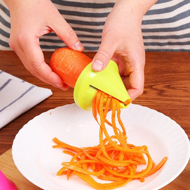 Приспособление для нарезки овощей спиралью