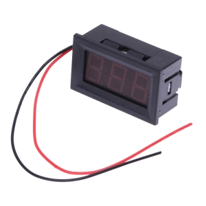 Мини цифровой светодиодный вольтметр постоянного тока DC 5-30В цифровой светодиодный вольтметр