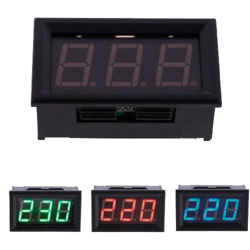 мини вольтметр цифровой светодиодный