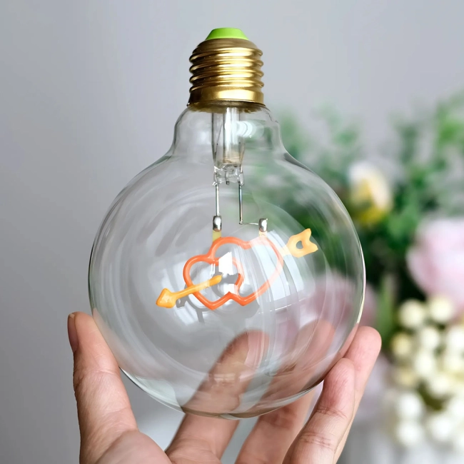 лампочка в стиле ретро