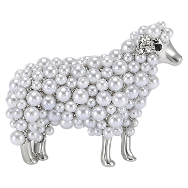 брошь барашка