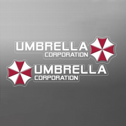 наклейка на авто корпорация амбрелла