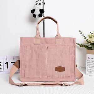 Женская сумка-шоппер через плечо с карманами женская сумка шоппер через плечо