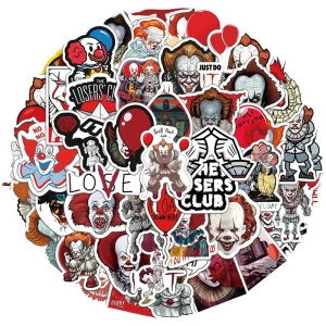 Стикерпак Оно с клоуном Пеннивайз (50 шт) Стикерпак Оно