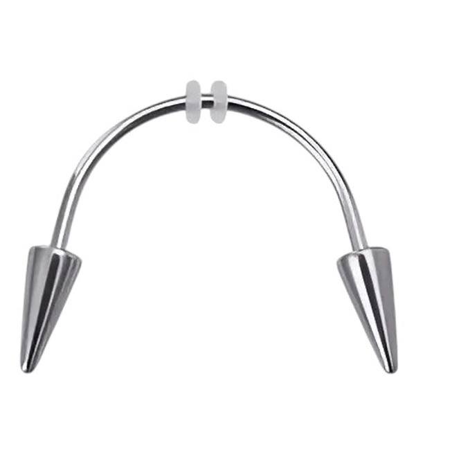 смайл-пирсинг Клыки