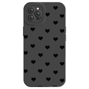 чехол с сердцами на айфон