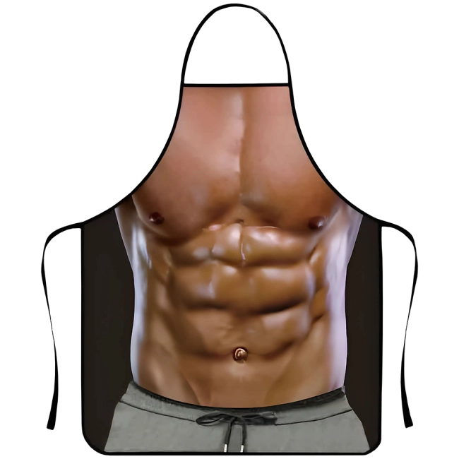 фартук с голым торсом